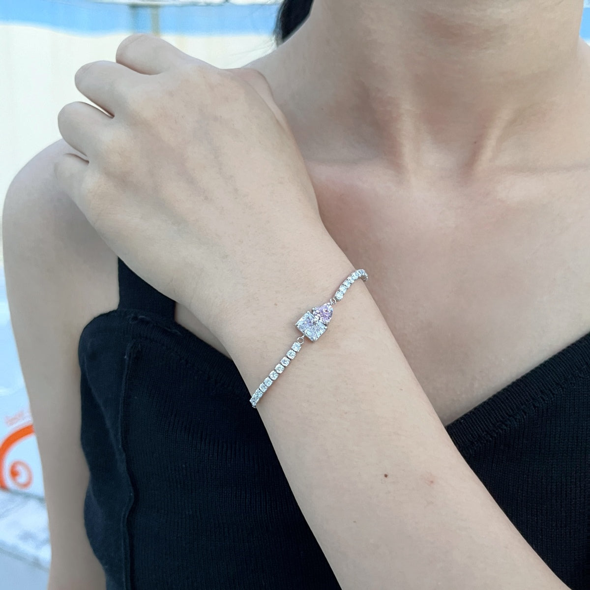 [CharmAmor]Dazzling Unique Multi Shape Lover Bracelet