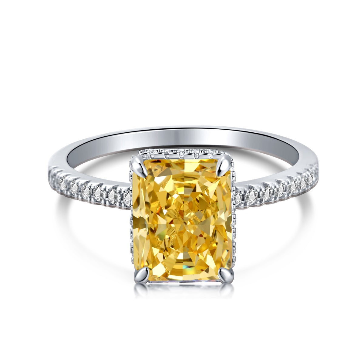 [CharmAmor]4.0 Carat Luxurious Engagement Ring