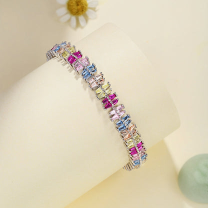 [CharmAmor]Sparkling Exquisite Multi Cut Party Bracelet