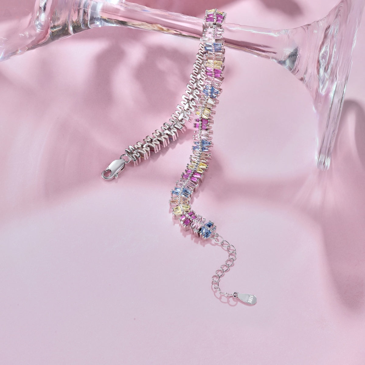 [CharmAmor]Sparkling Exquisite Multi Cut Party Bracelet