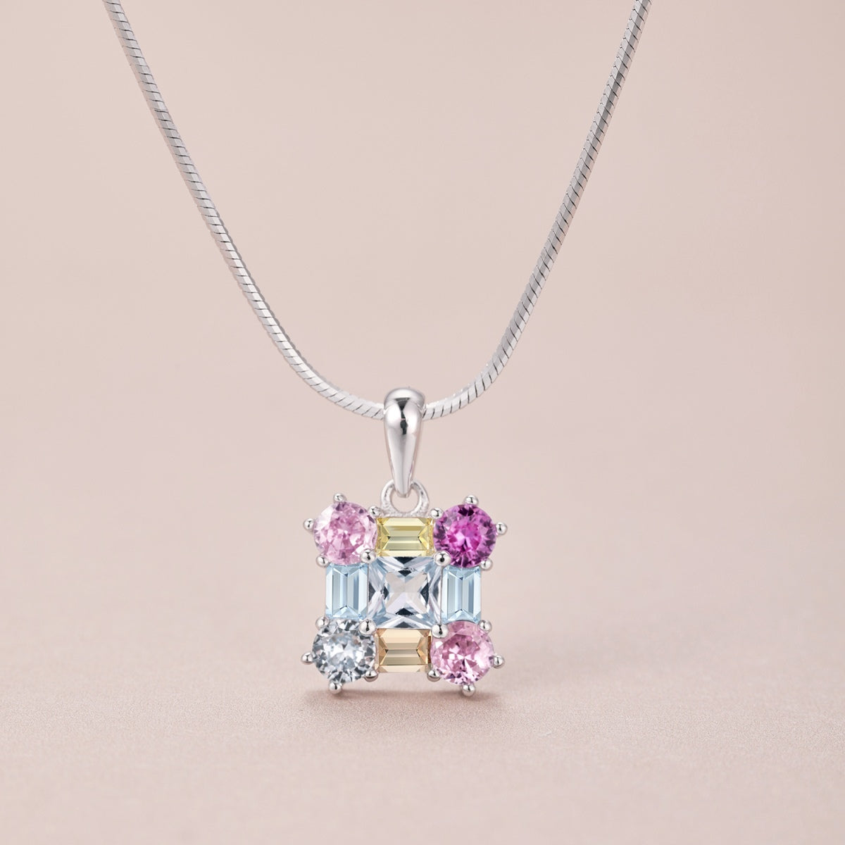 [CharmAmor]Gorgeous Multi Colorful Necklace