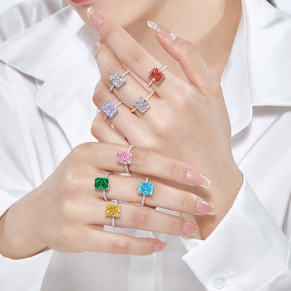 [CharmAmor]4.0 Carat Luxurious Engagement Ring