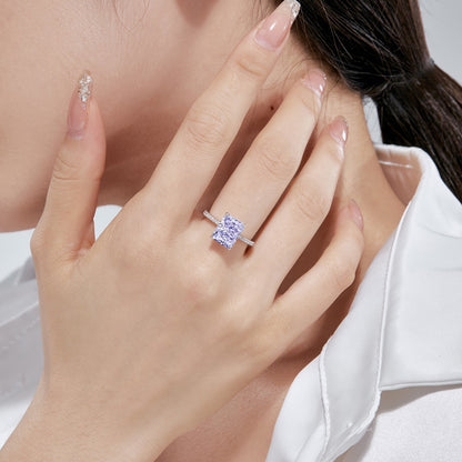 [CharmAmor]4.0 Carat Luxurious Engagement Ring