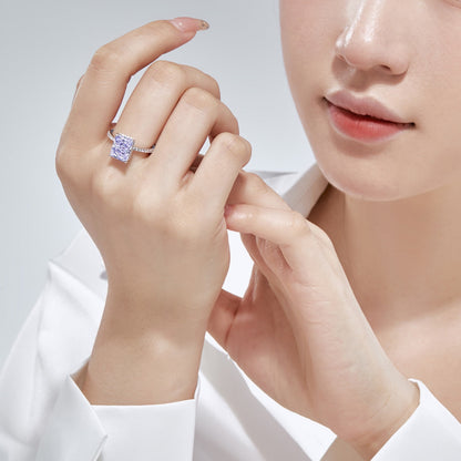[CharmAmor]4.0 Carat Luxurious Engagement Ring