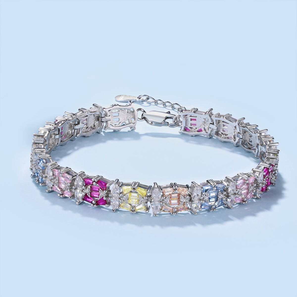 [CharmAmor]Delicate Colorful Multi Cut Party Bracelet