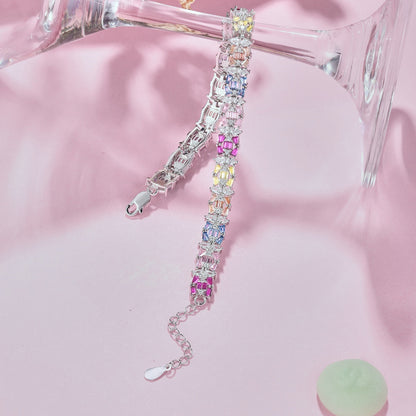 [CharmAmor]Delicate Colorful Multi Cut Party Bracelet