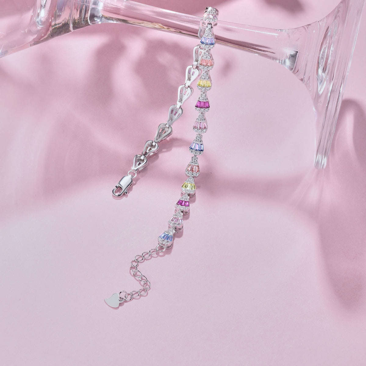 [CharmAmor]Radiant Water Drop Shape Daily Bracelet