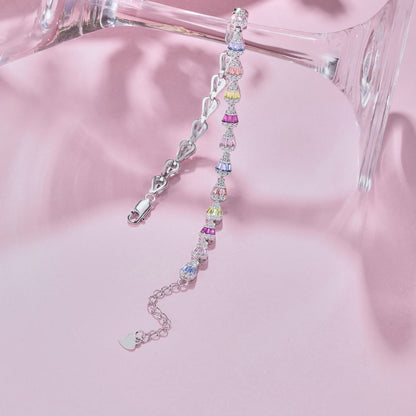 [CharmAmor]Radiant Water Drop Shape Daily Bracelet
