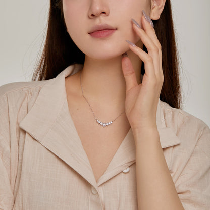 [CharmAmor]Dainty Colorful Heart Necklace