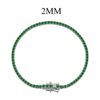[CharmAmor]Radiant Colorful Round Cut Party Bracelet