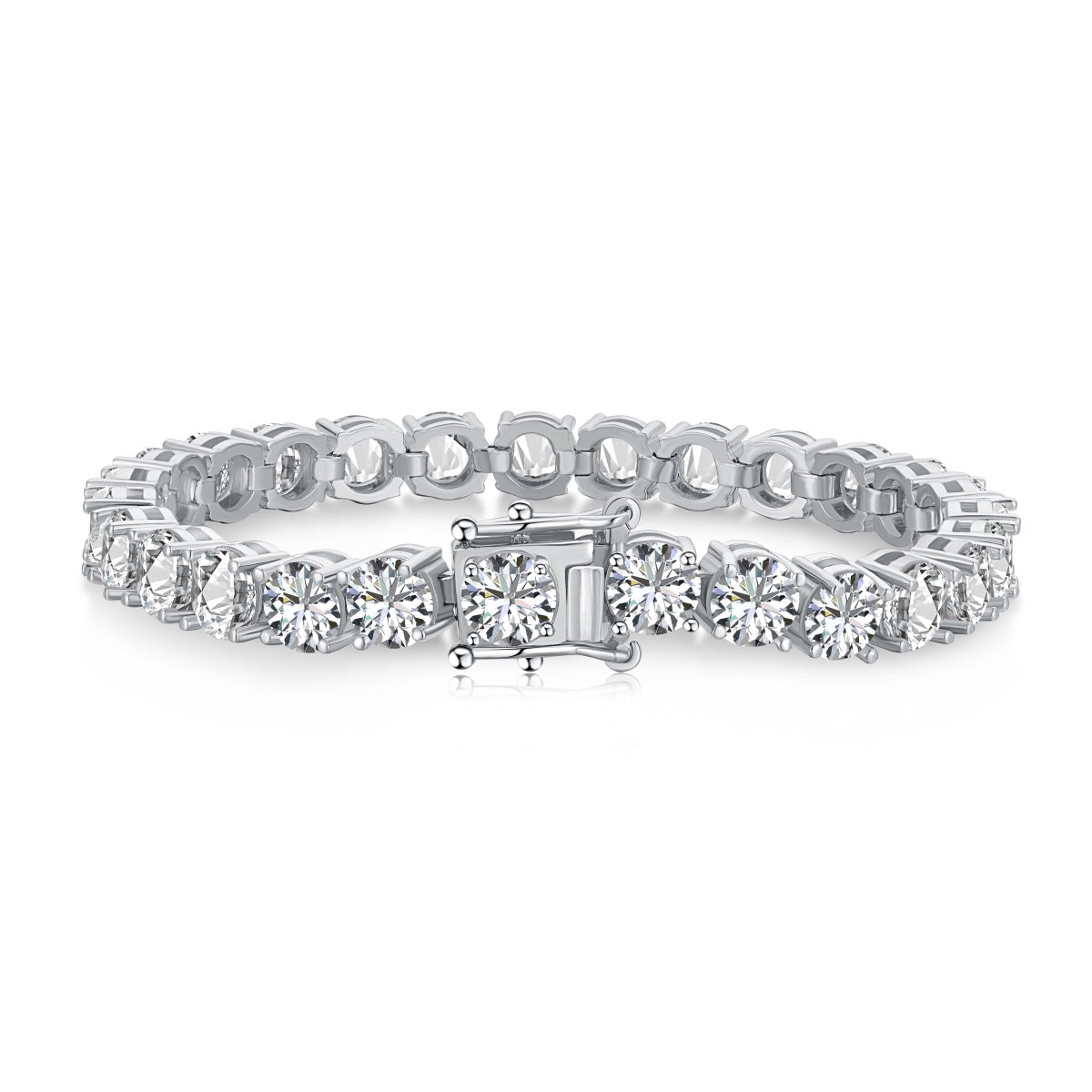 [CharmAmor]0.75 Carat Dazzling Round Cut Wedding Bracelet