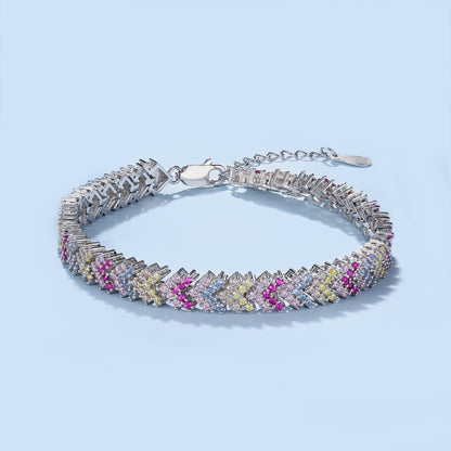 [CharmAmor]Ornate Sparkling Round Cut Party Bracelet