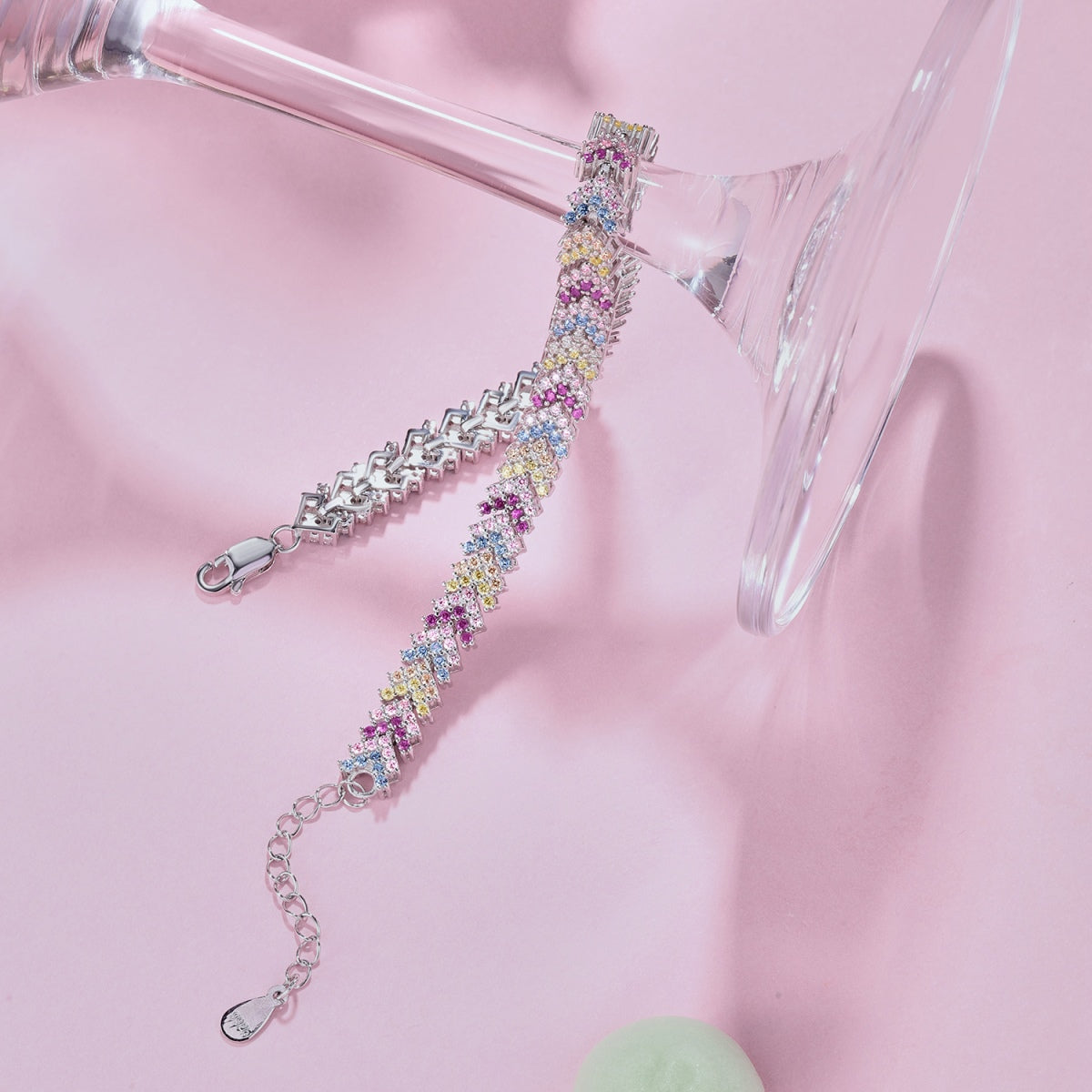 [CharmAmor]Ornate Sparkling Round Cut Party Bracelet