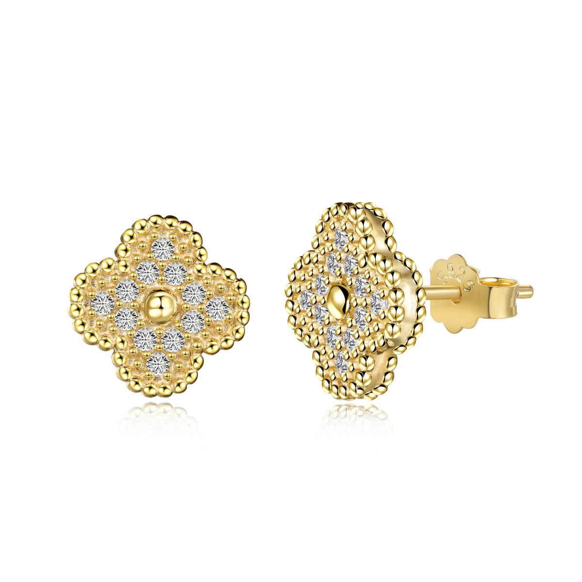 [CharmAmor]Four Leaf Clover Fashion Earrings