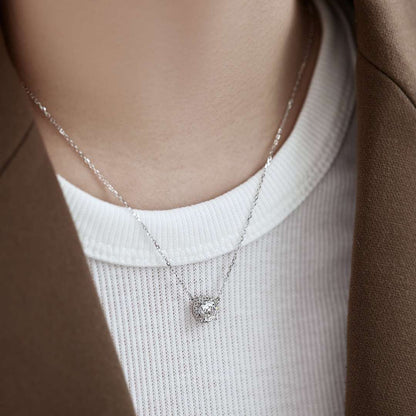 [CharmAmor]Luxurious Round Cut Necklace