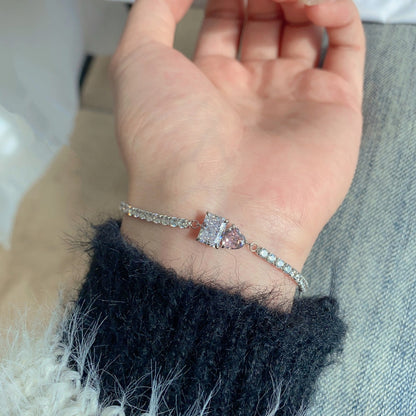[CharmAmor]Dazzling Unique Multi Shape Lover Bracelet