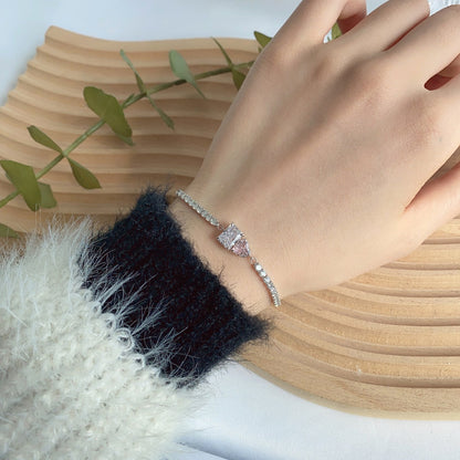 [CharmAmor]Dazzling Unique Multi Shape Lover Bracelet