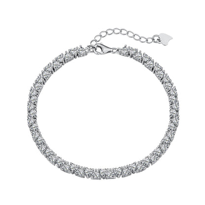 [CharmAmor]Dazzling Romantic Heart Shape Lover Bracelet