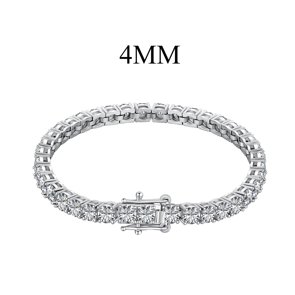 [CharmAmor]Radiant Colorful Round Cut Party Bracelet