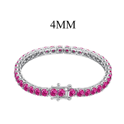 [CharmAmor]Radiant Colorful Round Cut Party Bracelet