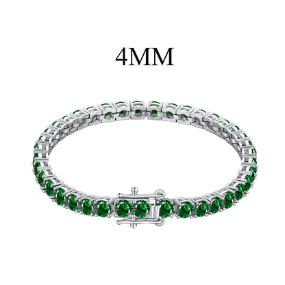 [CharmAmor]Radiant Colorful Round Cut Party Bracelet