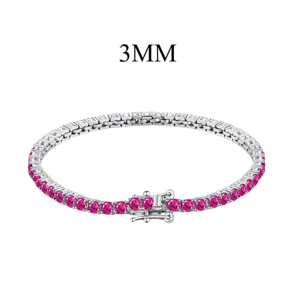 [CharmAmor]Radiant Colorful Round Cut Party Bracelet