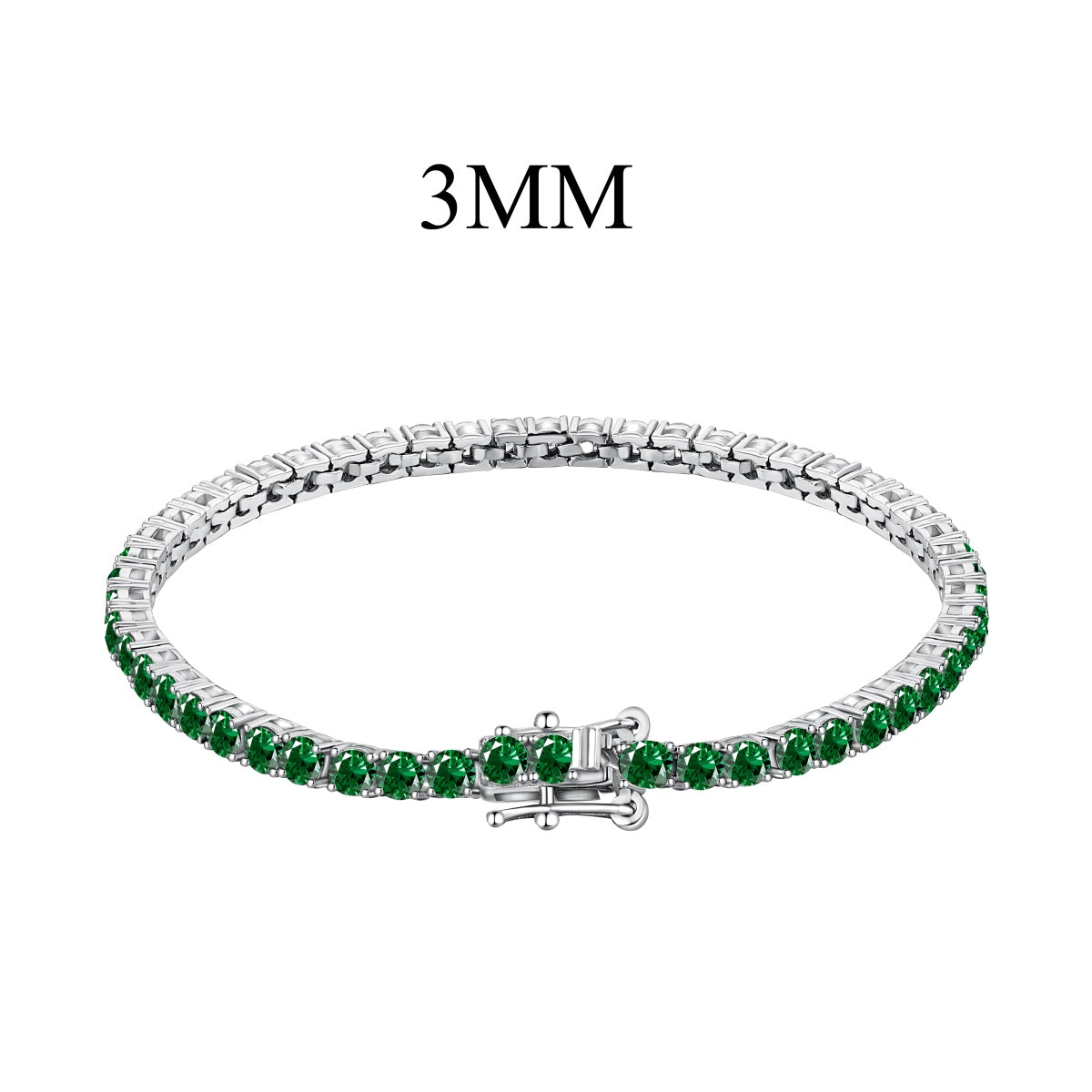 [CharmAmor]Radiant Colorful Round Cut Party Bracelet