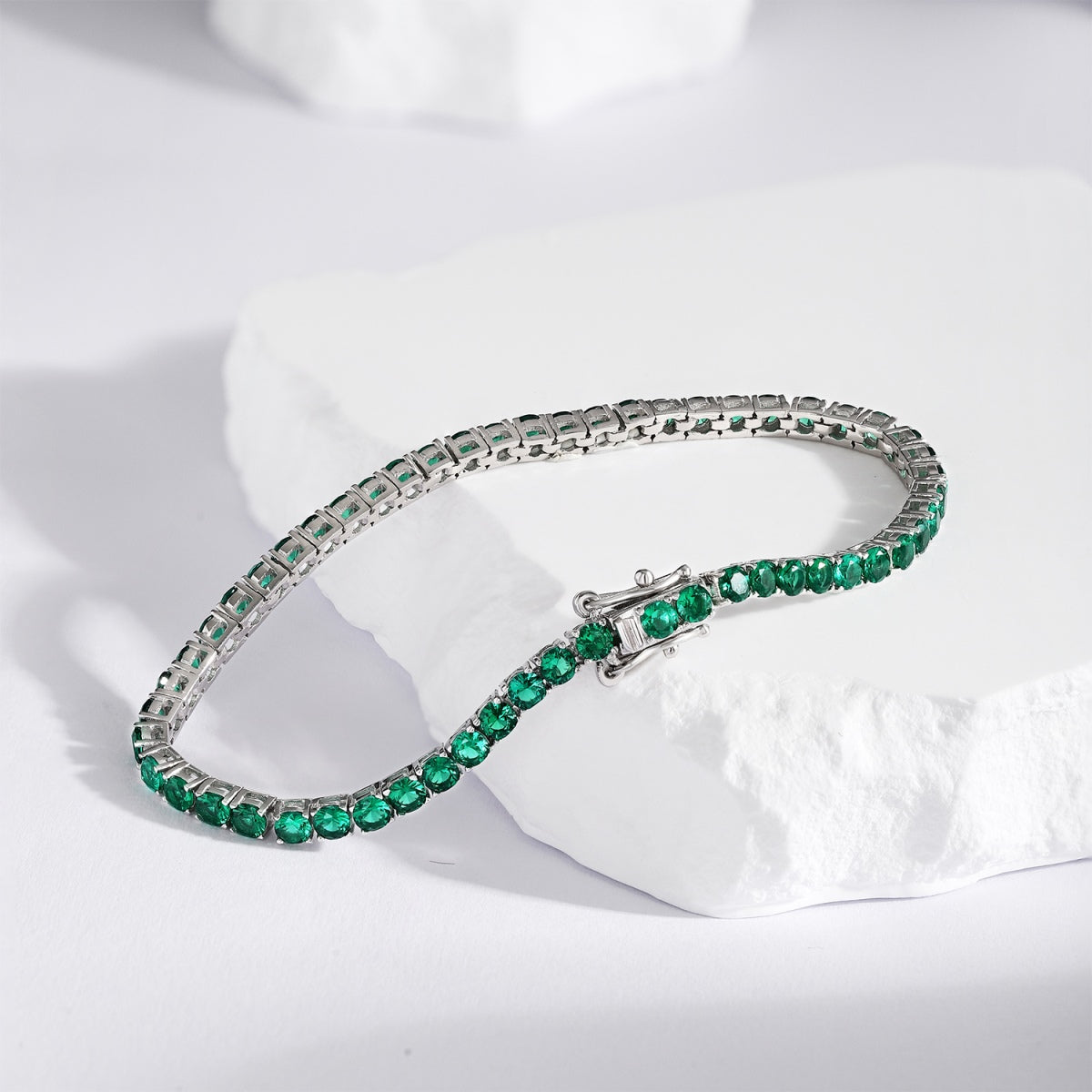 [CharmAmor]Radiant Colorful Round Cut Party Bracelet