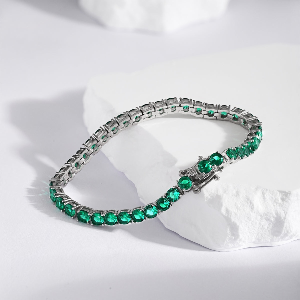 [CharmAmor]Radiant Colorful Round Cut Party Bracelet