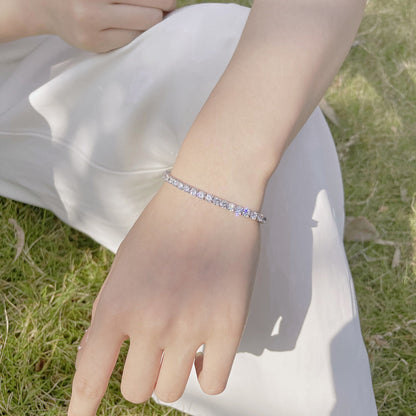 [CharmAmor]Radiant Colorful Round Cut Party Bracelet