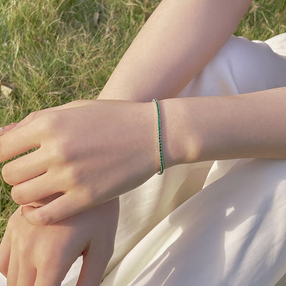 [CharmAmor]Radiant Colorful Round Cut Party Bracelet