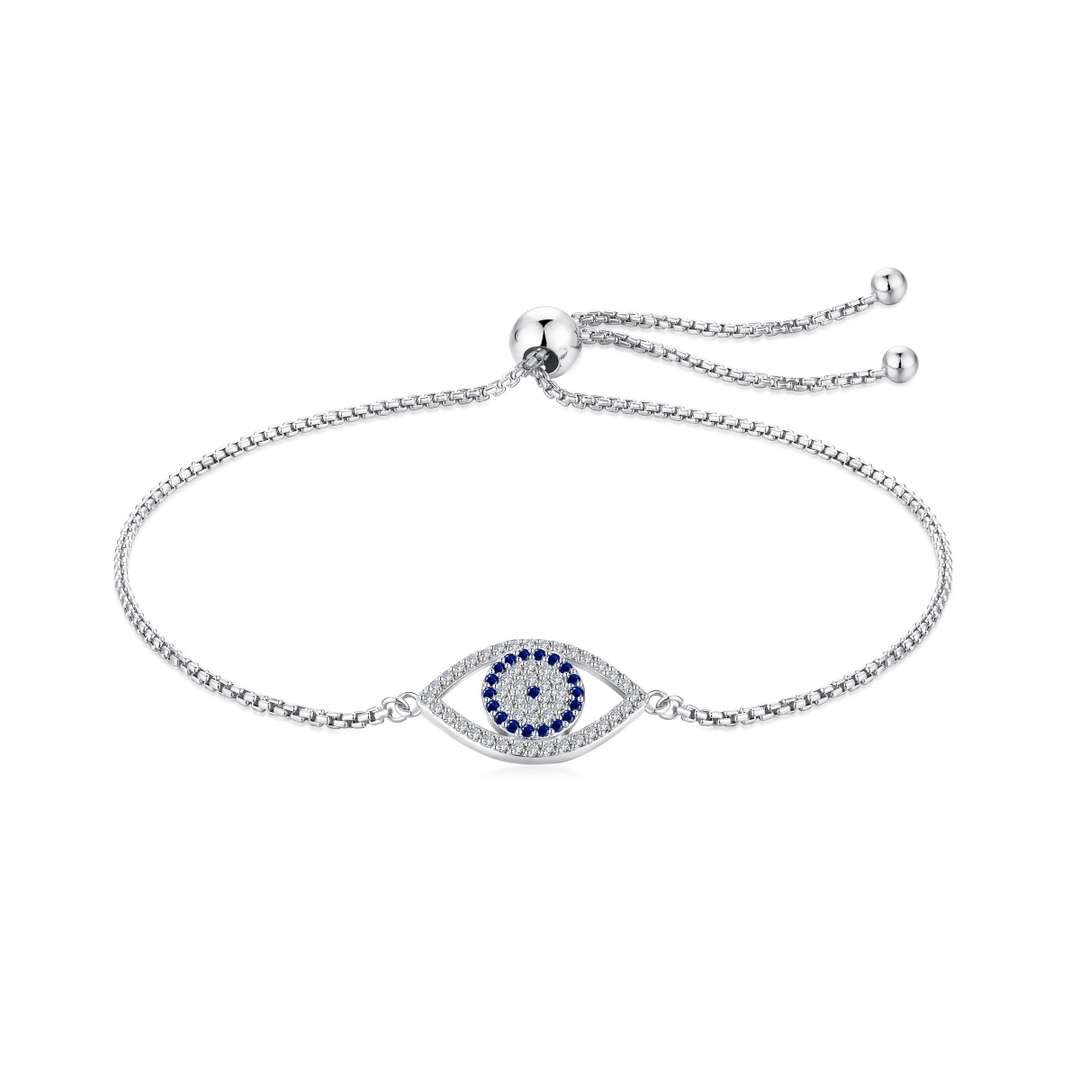 [CharmAmor]Dazzling Eye Shape Necklace