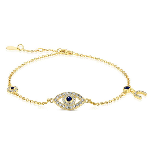 [CharmAmor]Dainty Eye Shape Necklace