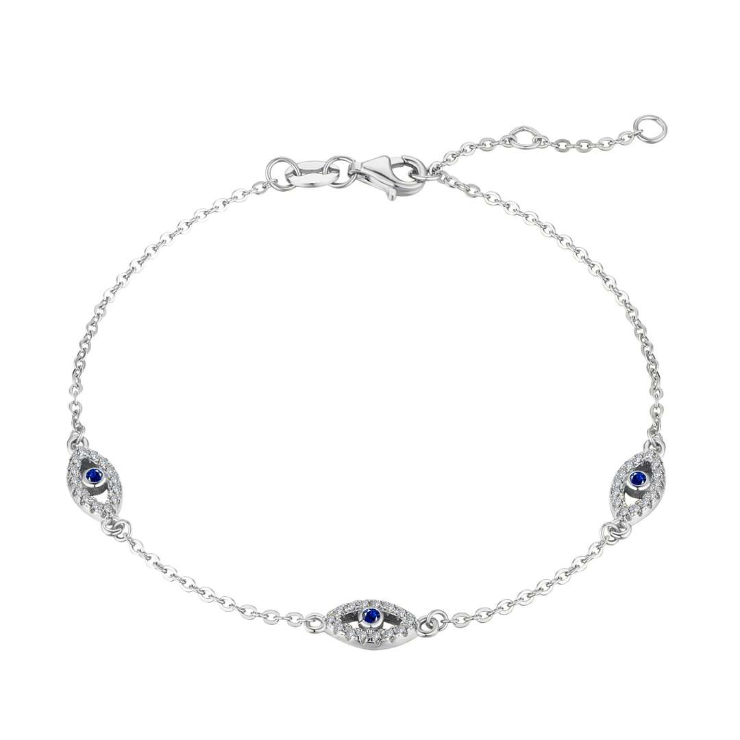 [CharmAmor]Evil Eye Shape Pendent Necklace