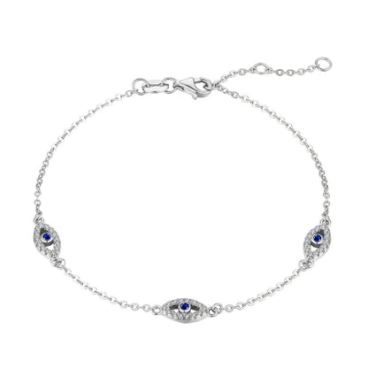 [CharmAmor]Evil Eye Shape Pendent Necklace