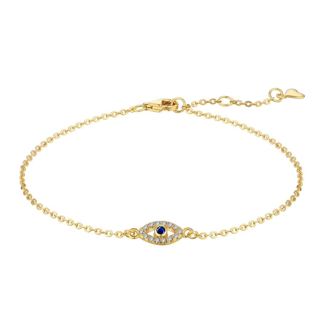 [CharmAmor]Evil Eye Shape Necklace
