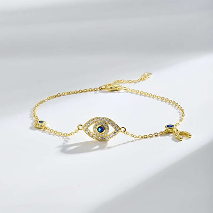 [CharmAmor]Dainty Eye Shape Necklace