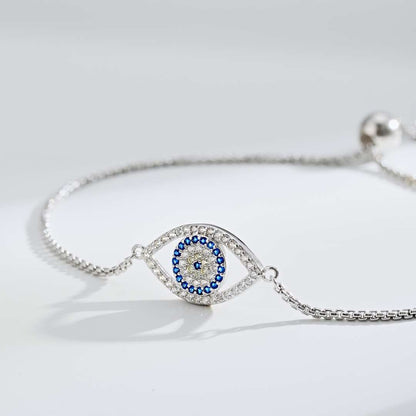 [CharmAmor]Dazzling Eye Shape Necklace