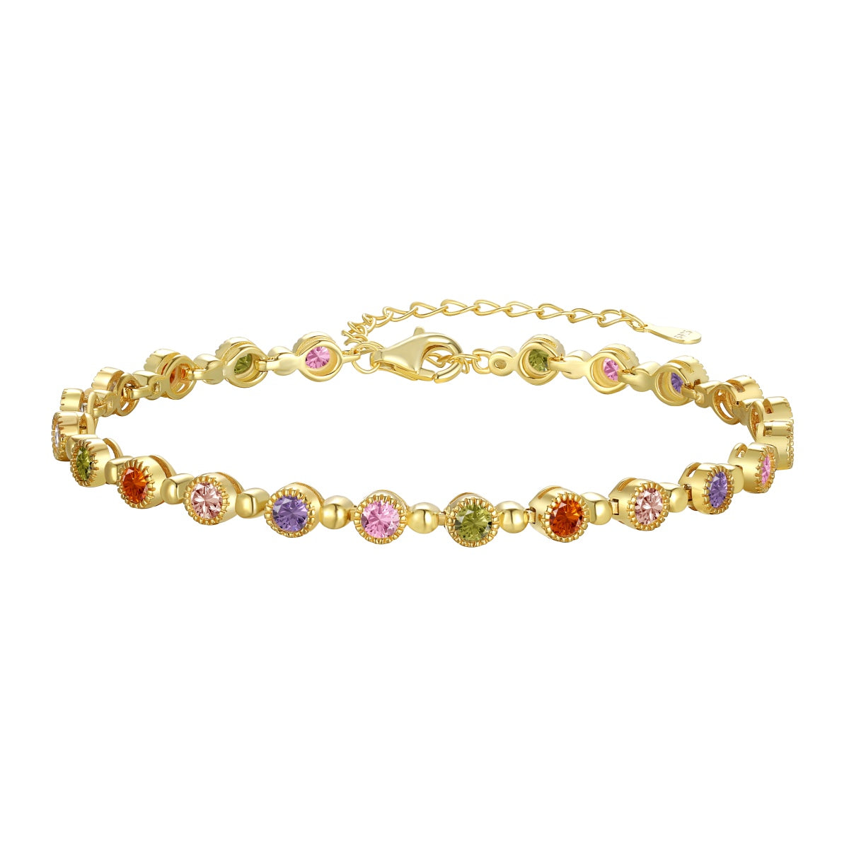 [CharmAmor]Sparkling Exquisite Round Cut Party Bracelet