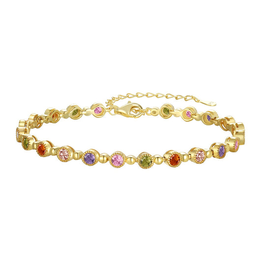 [CharmAmor]Sparkling Exquisite Round Cut Party Bracelet