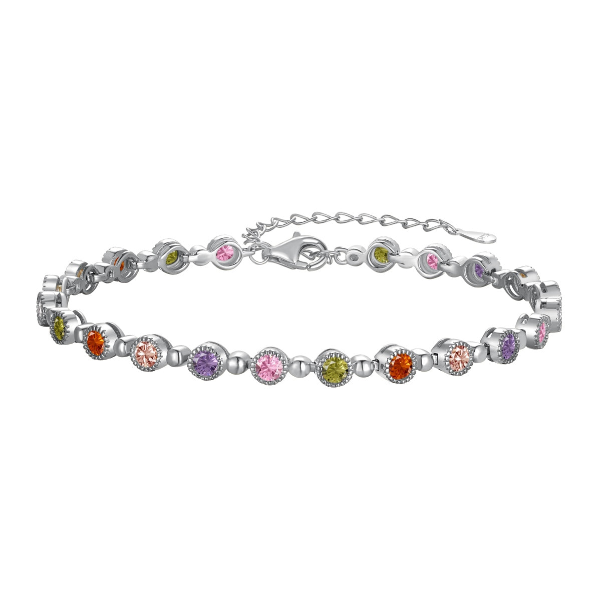 [CharmAmor]Sparkling Exquisite Round Cut Party Bracelet