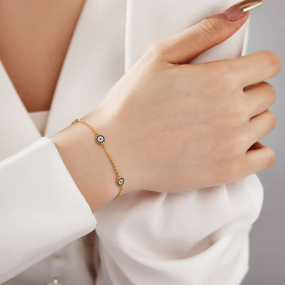 [CharmAmor]Delicate Round Shape Pendent Necklace