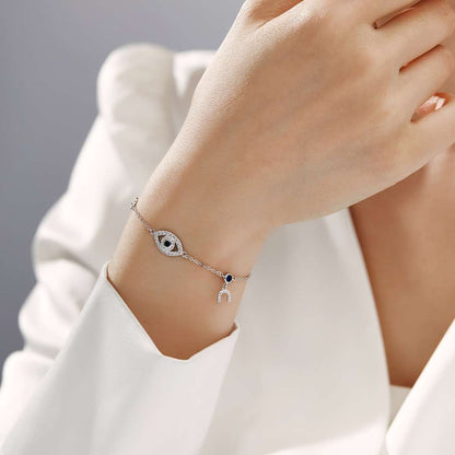 [CharmAmor]Dainty Eye Shape Necklace