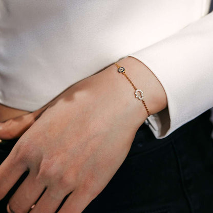 [CharmAmor]Gost Shape & Round Shape Necklace