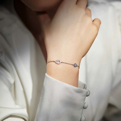 [CharmAmor]Gost Shape & Round Shape Necklace