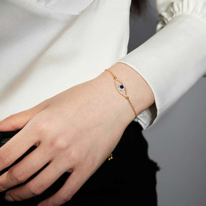 [CharmAmor]Devil's Eye Hollow Design Bracelet