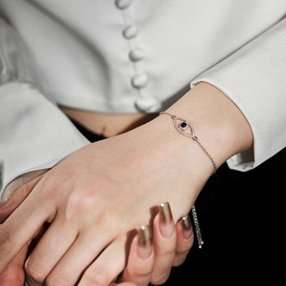 [CharmAmor]Devil's Eye Hollow Design Bracelet