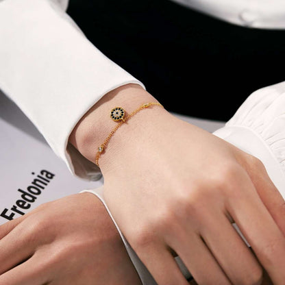 [CharmAmor]Devil's Eye Round Shape Bracelet