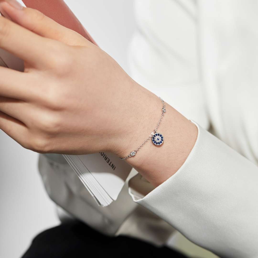 [CharmAmor]Devil's Eye Round Shape Bracelet