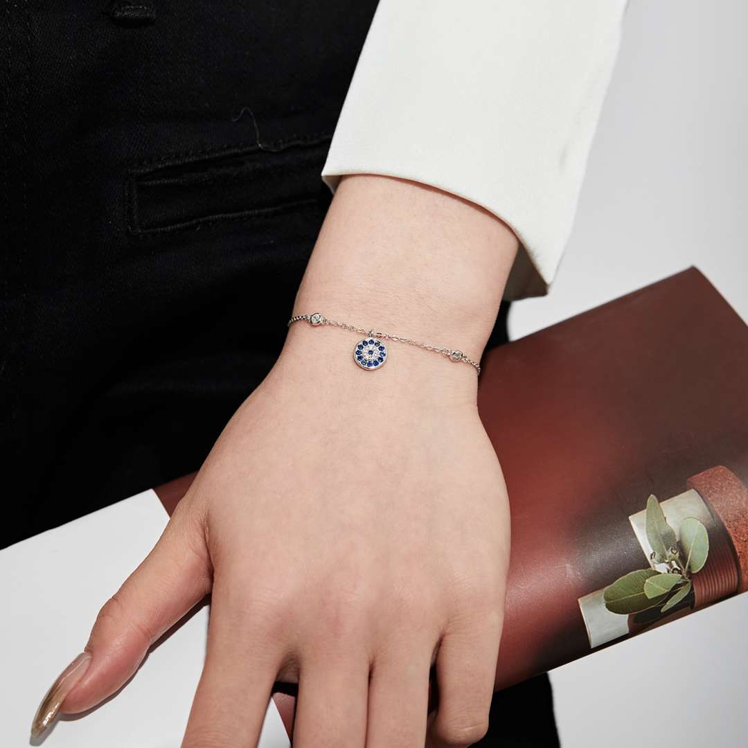 [CharmAmor]Devil's Eye Round Shape Bracelet